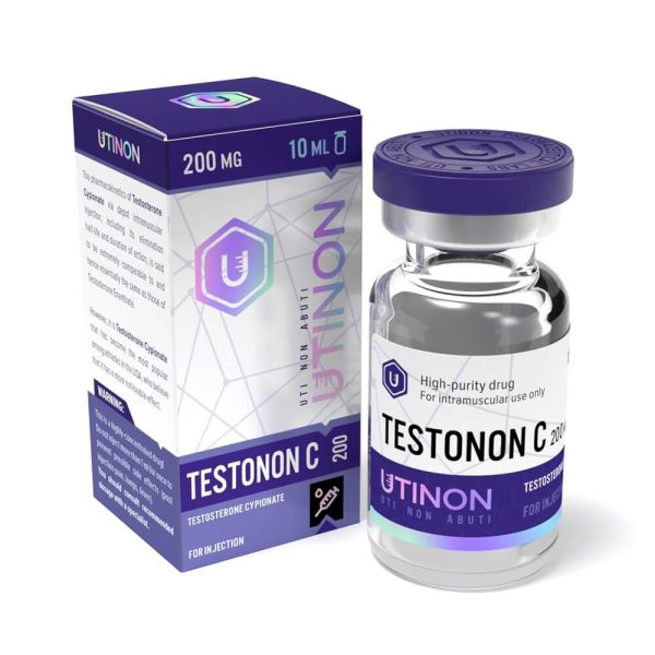 Testonon C - Testosterone Сypionate 200 mg/ml 10ml - UTINON