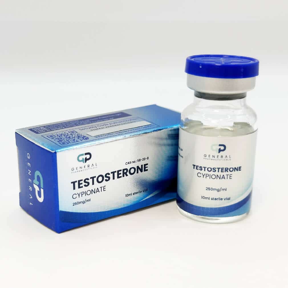 Testosterone Cypionate 250mg 10ml - General-Pharma