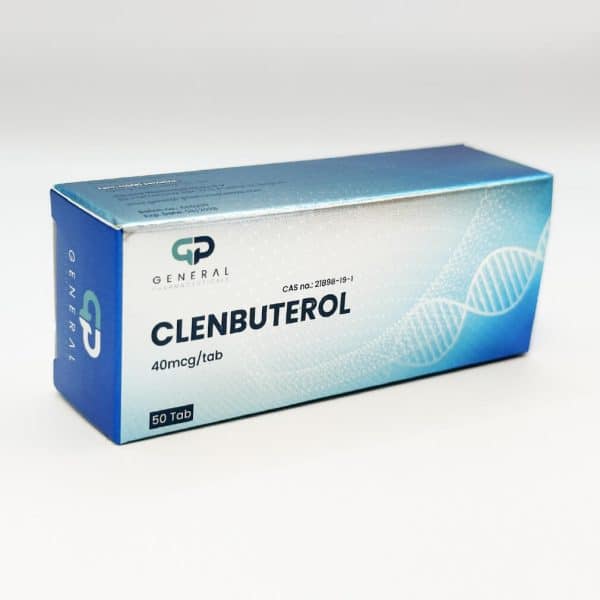 Clenbuterol Hydrochloride 40mcg/tab 50tabs - General-Pharma