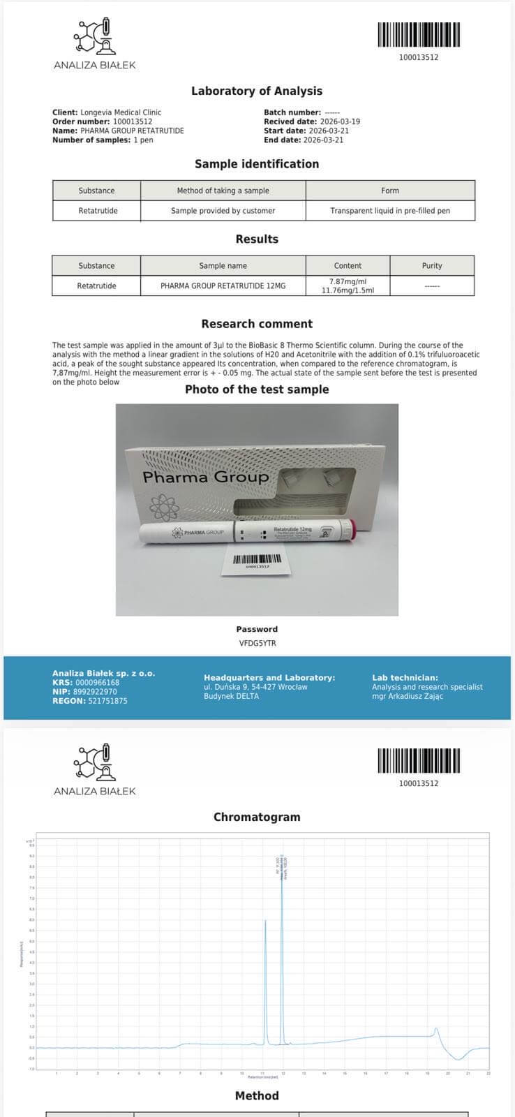Labtest-PharmaGroup-Retatrutide-12mg-PEN