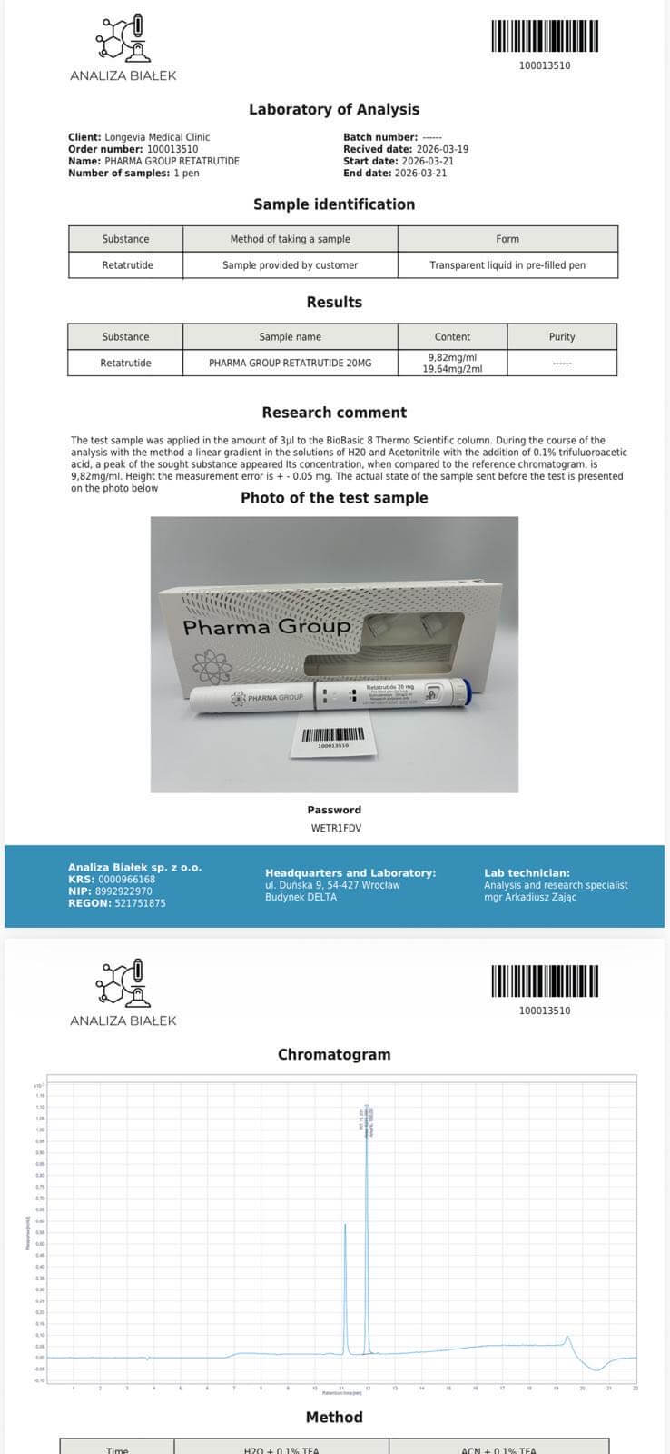 Labtest-PharmaGroup-Retatrutide-20mg-PEN
