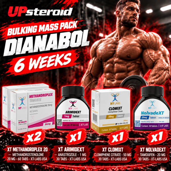 Pack Prise de Masse - XT-LABS USA - DIANABOL (6 semaines)